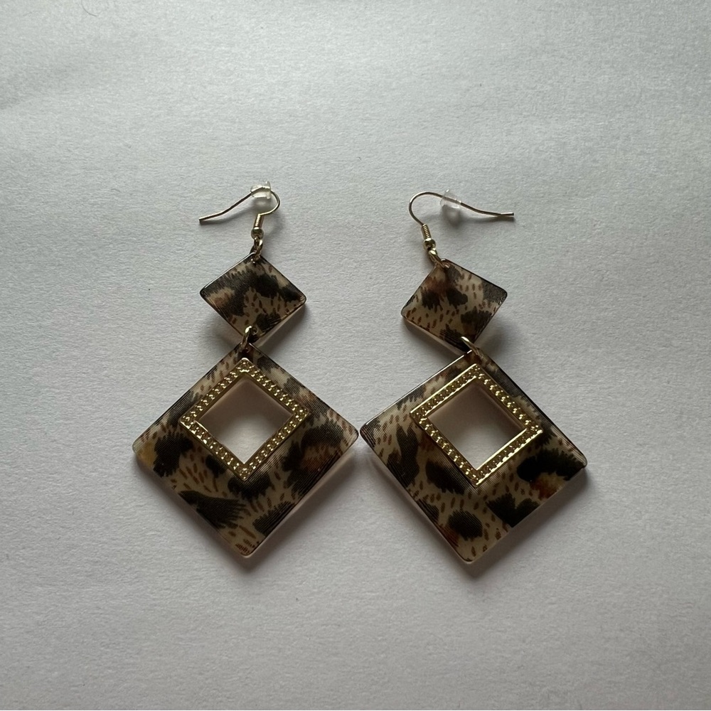 3/$15 or 4/$20 Plunder Design Leopard Earrings